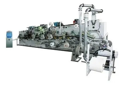 Baby Diaper Making Machine Used Semi Automatic Sanitary Napkin Machine