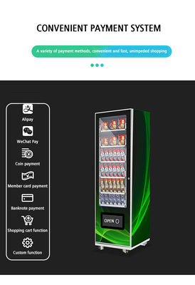 Drink snack vending machine qr code automatic coin-operated vending machines for sale