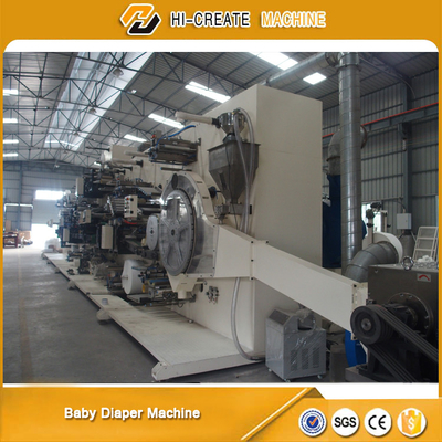Web Wheel Molding Diaper Manufacturing Machine 400pcs/Min
