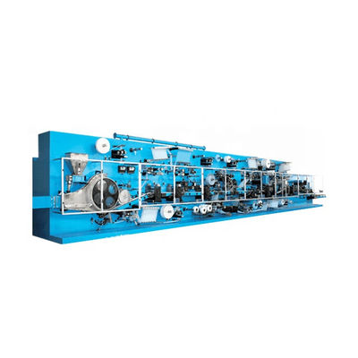 Baby Diaper Making Machine Used Semi Automatic Sanitary Napkin Machine
