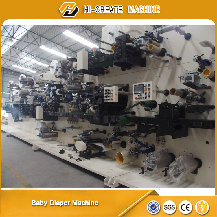 Web Wheel Molding Diaper Manufacturing Machine 400pcs/Min