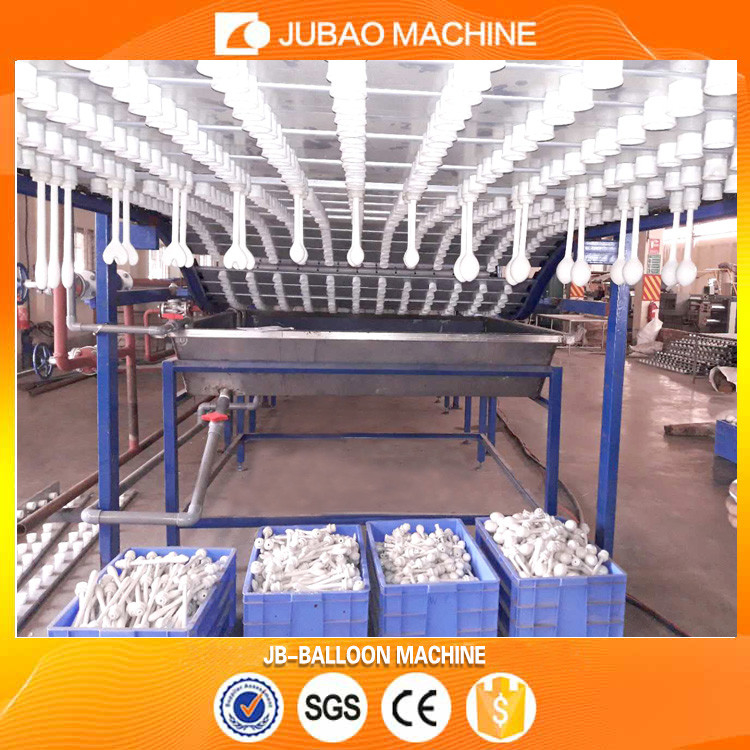 Durable semi-automatic rubber latex rubber balloon material batch leaching machine factory price
