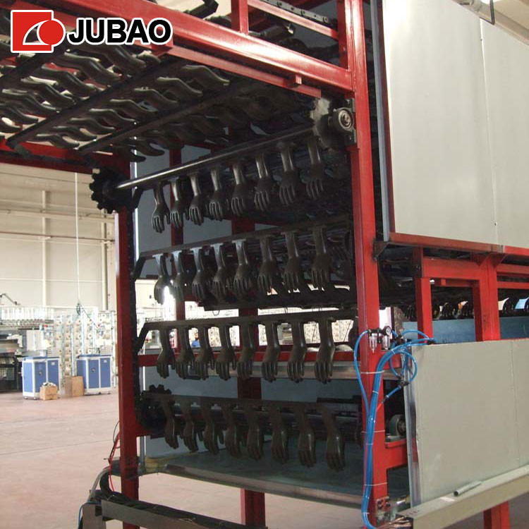 Efficient nitrile gloves production line fully automatic latex glove making machine