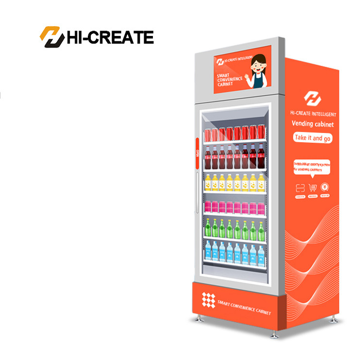 Drink snack vending machine qr code automatic coin-operated vending machines for sale