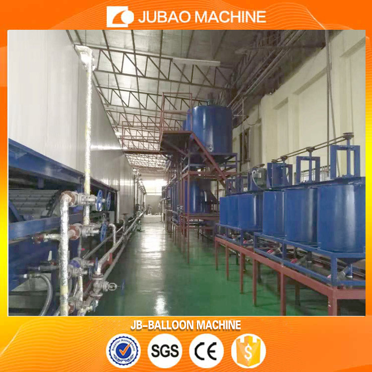 Durable semi-automatic rubber latex rubber balloon material batch leaching machine factory price
